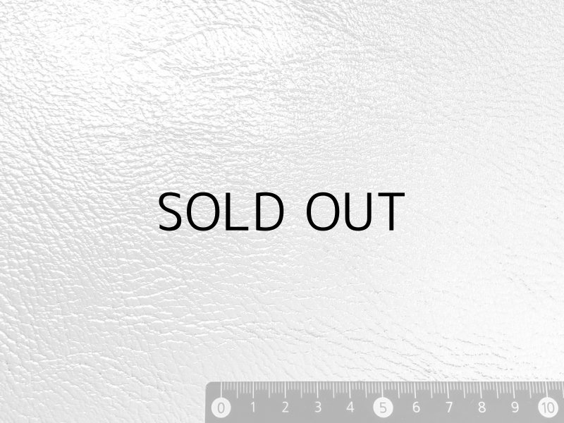 画像5: 【限定品】箔加工 合皮レザー生地 メタリックラメ 【シボ 銀色・シルバー】 (5)