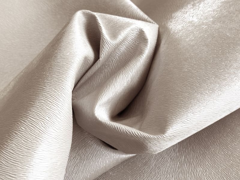 画像9: 合皮レザー生地 エンボス【ミンク 毛皮調 ベージュ】 (9)