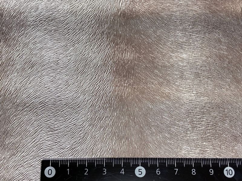 画像7: 合皮レザー生地 エンボス【ミンク 毛皮調 サファイア】 (7)