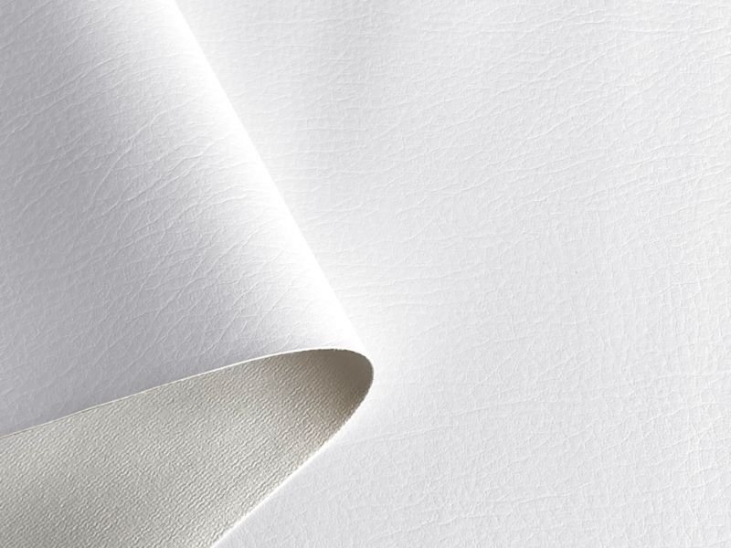 画像3: 【60×100cmカット生地】※難あり※バイク・ジェットスキー用 合皮レザー生地 無地 難燃 伸縮【耐候性 白】 (3)