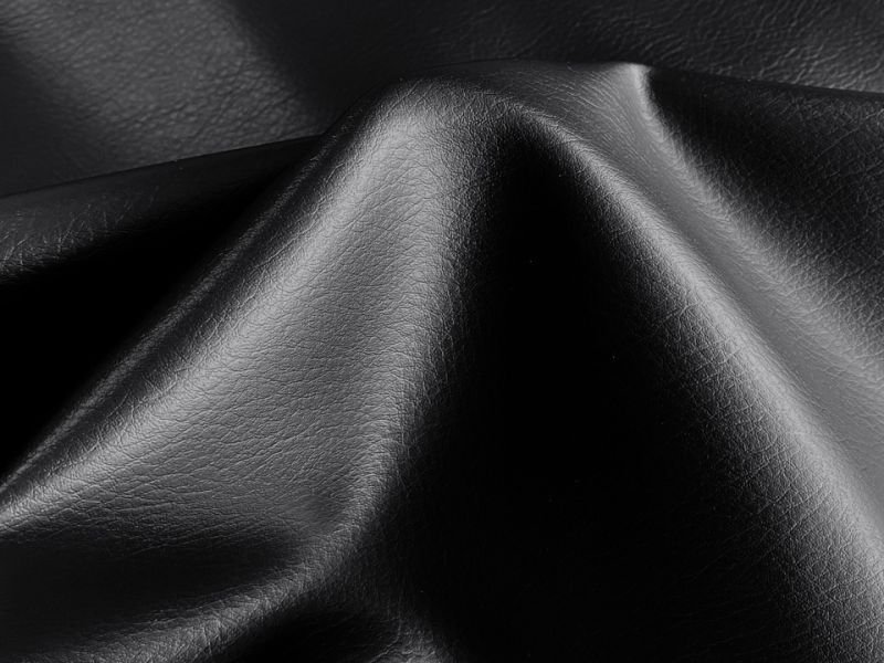 画像6: 【122×80cmカット生地】※難あり※バイク・ジェットスキー用 合皮レザー生地 無地 難燃 伸縮【耐候性 黒】 (6)