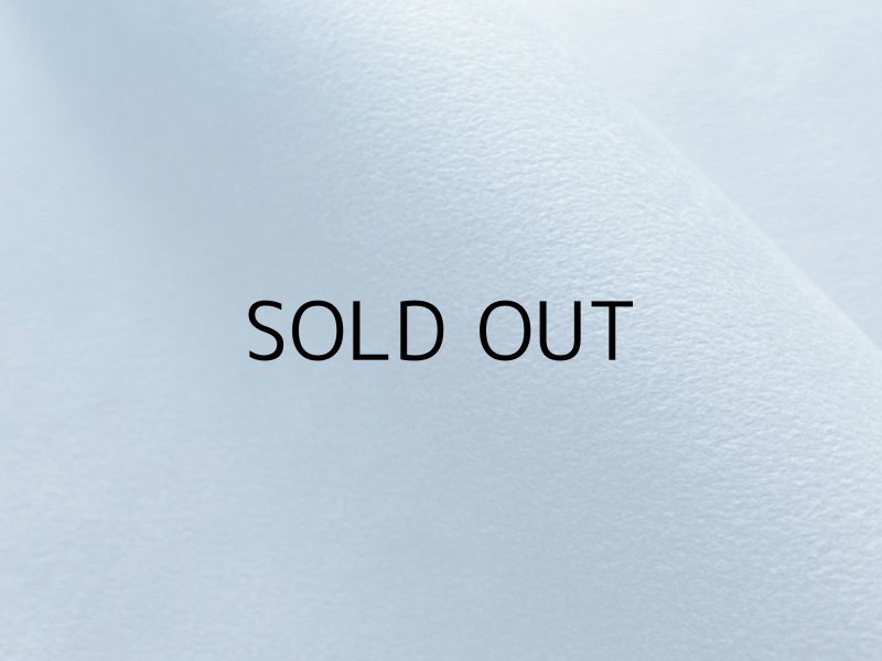 画像2: [135×75cm] ※難あり※難燃性 スエード生地 やや薄手【ブルー】 (2)