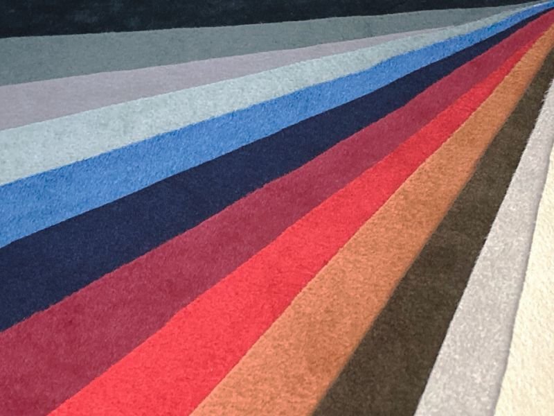 画像8: 難燃性 スエード生地 やや薄手【ミントグレー】 (8)