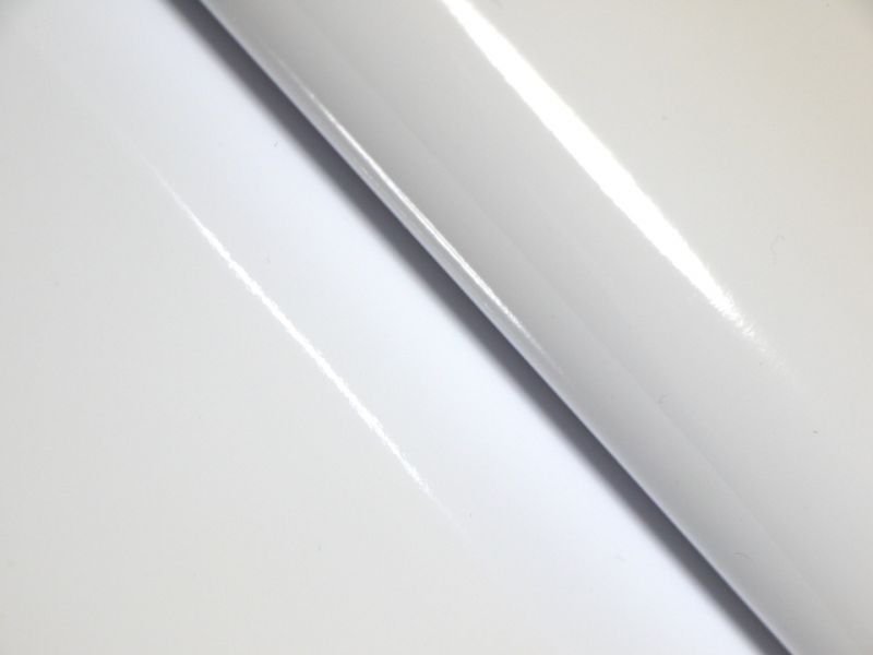 画像3: 合皮レザー生地 エナメル【白】 (3)