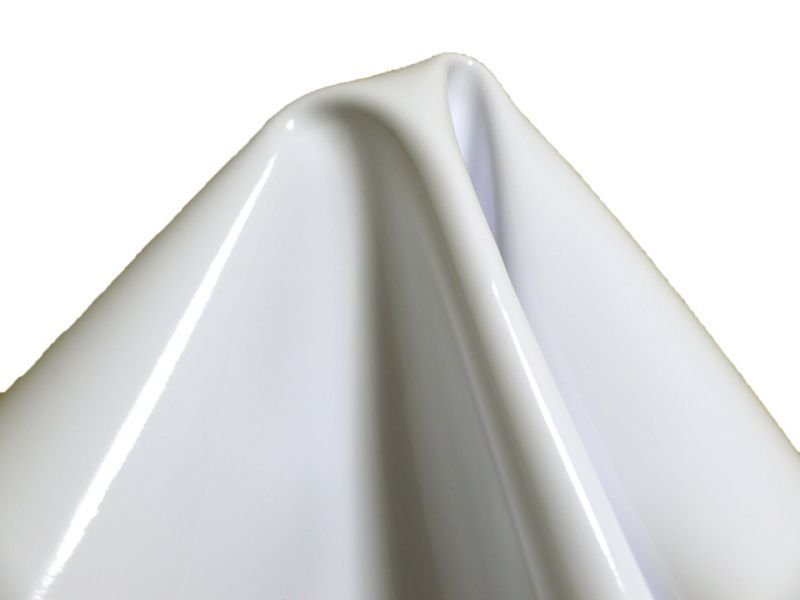 画像4: 合皮レザー生地 エナメル【白】 (4)