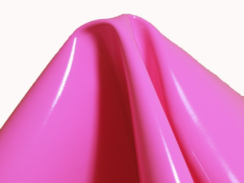 画像3: 合皮レザー生地 エナメル【ピンク】 (3)