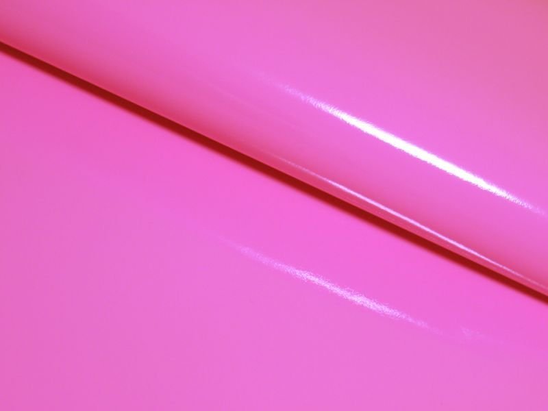 画像4: 合皮レザー生地 エナメル【ピンク】 (4)