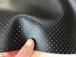 画像6: 合皮レザー生地【パンチング 穴あき 難燃 広幅 黒】 (6)