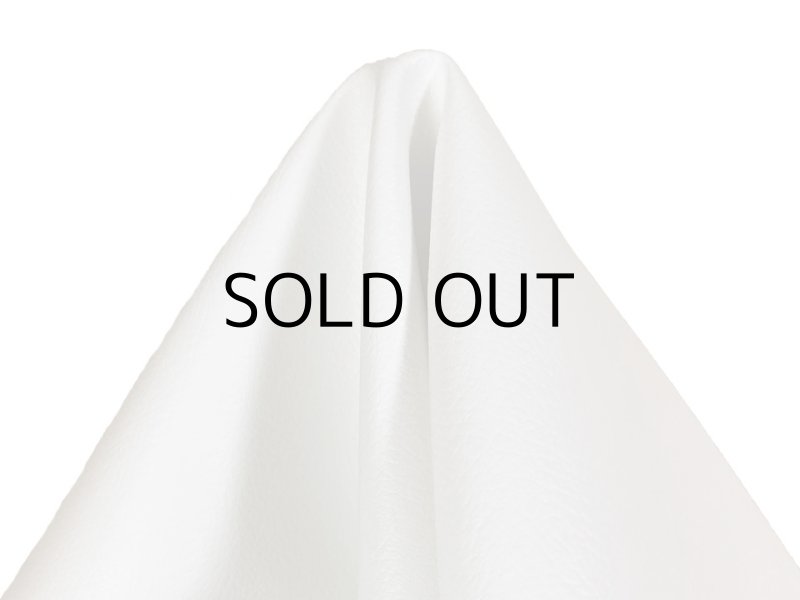 画像4: ※難あり※貼るレザー（接着シール）合皮生地【難燃 広幅 白】 135×80cm (4)