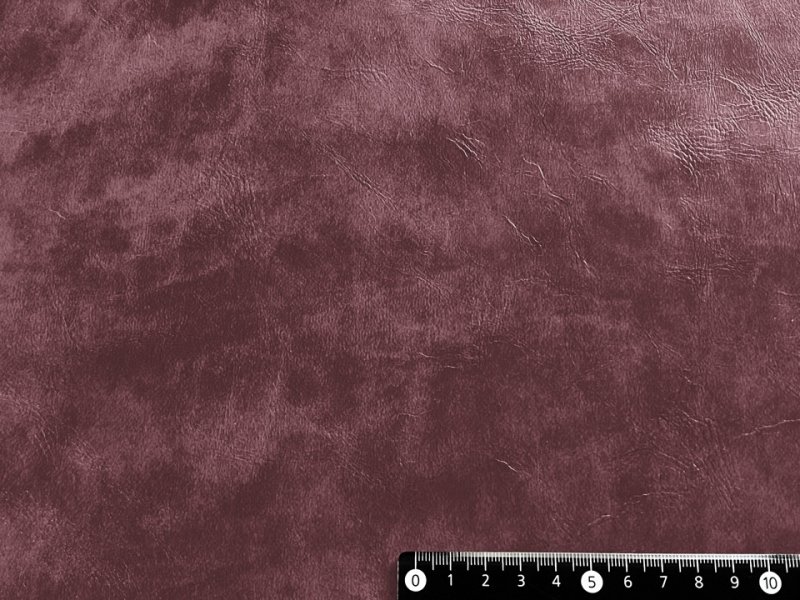 画像5: 合皮レザー生地 難燃【レトロ調 ペールワイン】 (5)