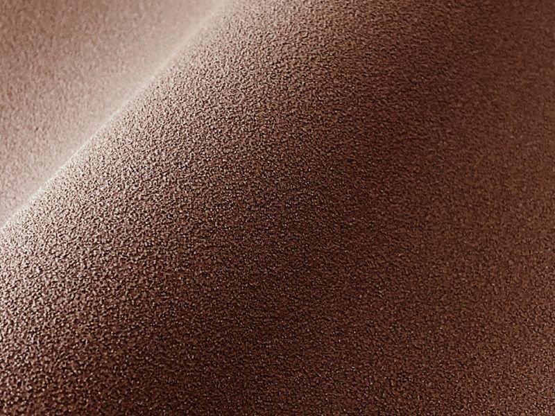 画像3: ざらざら滑りにくい！ 合皮レザー生地 難燃【ざらざらブラウン】 (3)