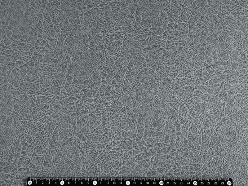 画像6: 合皮レザー生地 伸縮性【難燃 シボ大風 グレー】 (6)