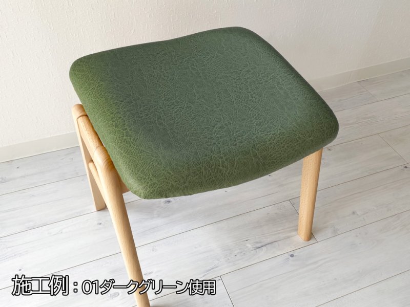 画像9: 合皮レザー生地 伸縮性【難燃 シボ大風 グレーブラック】 (9)
