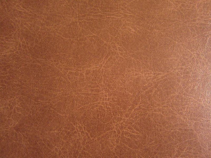 画像2: 合皮レザー生地【ソフトアンティーク 難燃 キャメル】 (2)