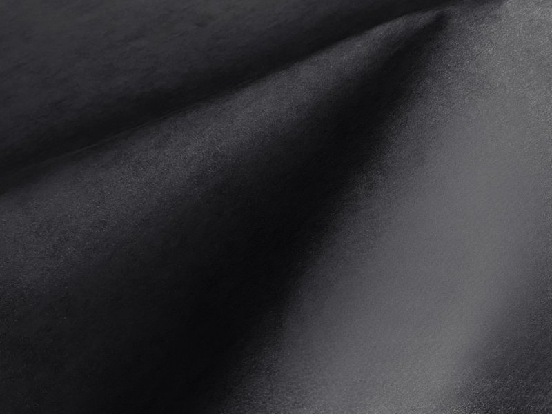画像2: 【特価 / 70cm×1M単位】貼るスエード（シールタイプ） マイクロファイバー 生地【薄手 黒（裏：紺）】（アウトレット） (2)