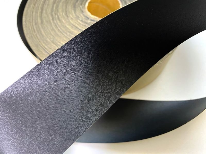画像3: ■在庫処分■【宅配便送料無料】合皮接着テープ 黒【巾44mm×45M巻き】 (3)