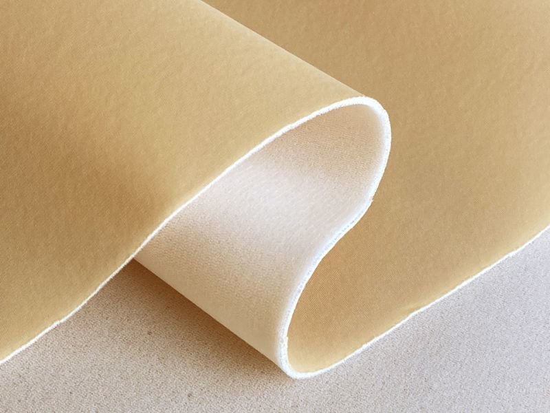 画像4: 【100cm×1M単位】抗菌ウレタン生地 スポンジ 伸縮 薄手 生地 シート【ベージュ】 (4)