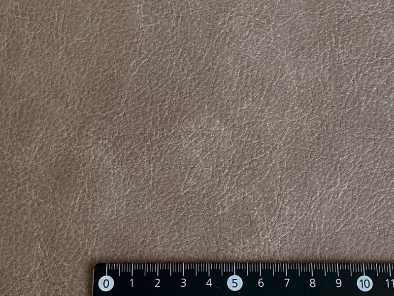 画像6: 合皮レザー生地  伸縮性【ヴィンテージ風 難燃 ウォームグレー】 (6)