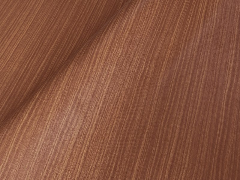 画像3: 合皮レザー生地 難燃 【木目柄 ブラウン】 (3)